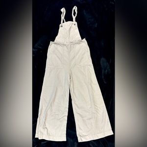 Anthropologie Tan Jumpsuit